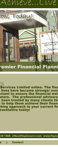 Financial Planning Services Ltd. - Atlantic Canada's Premier Full Service Financial Planning Firm