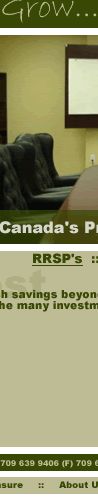 Financial Planning Services - Atlantic Canada Full Service Financial Planners.  Investments, RRSP's, RESP's, Health Insurance, Travel Insurance, Business Planning, Mortgages